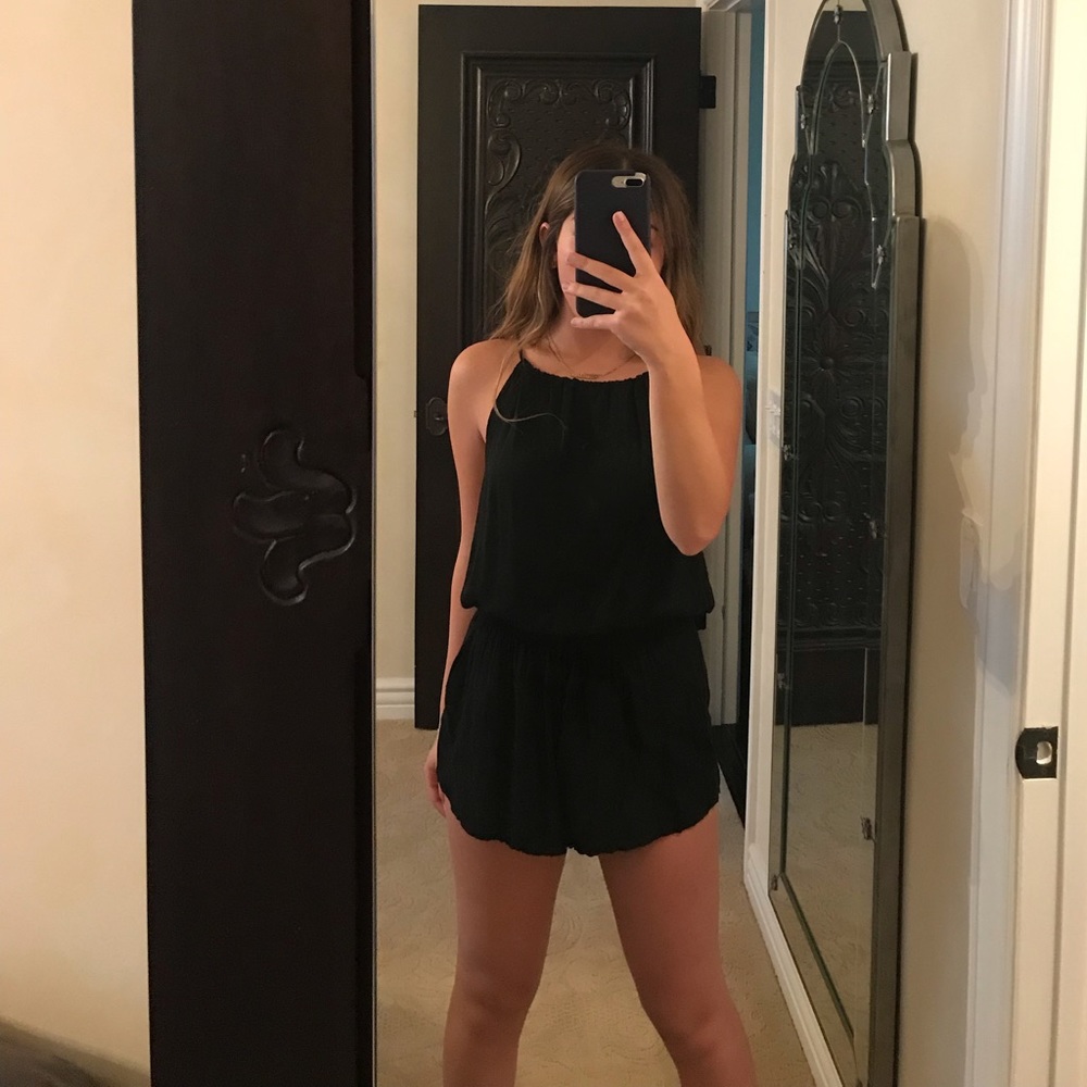Black Brandy Melville Romper